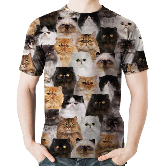 Vous aurez une bande de chats persans - T-Shirt V1