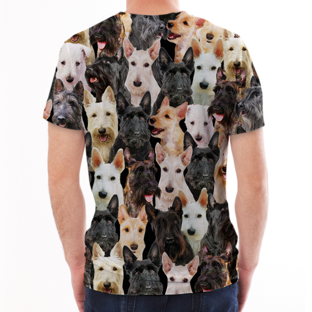 Vous aurez un tas de terriers écossais - T-Shirt V1