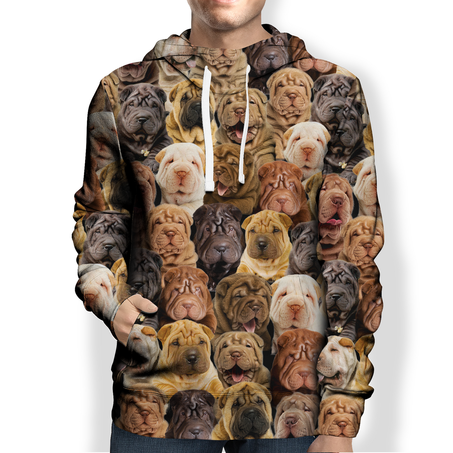 You Will Have A Bunch Of Shar Pei Dogs - Hoodie V1