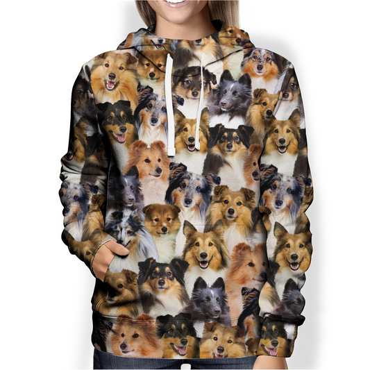 You Will Have A Bunch Of Shetland Sheepdogs - Hoodie V1