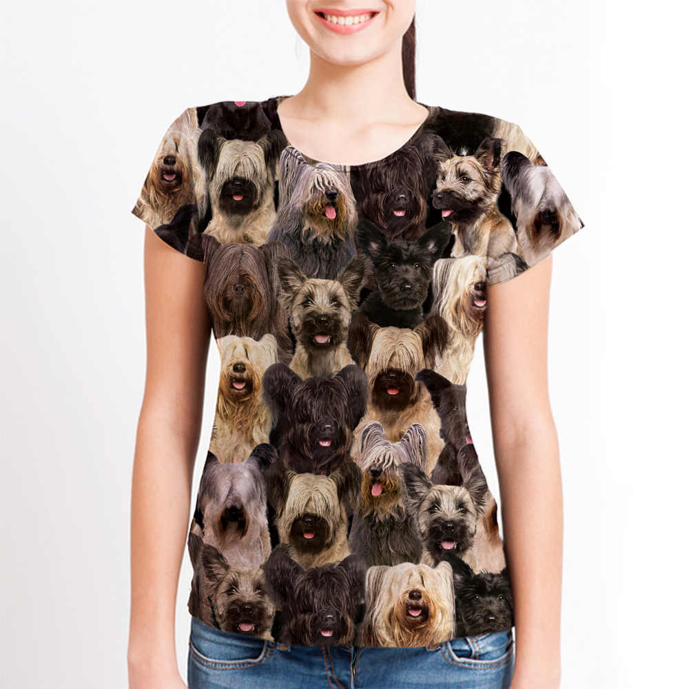 Vous aurez un tas de Skye Terriers - T-Shirt V1