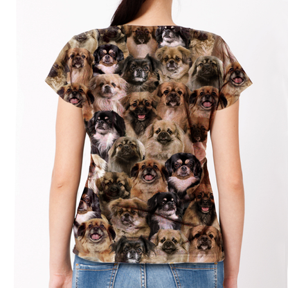 You Will Have A Bunch Of Tibetan Spaniels - T-Shirt V1