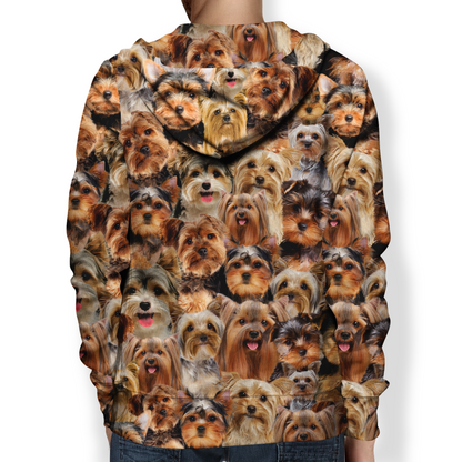 You Will Have A Bunch Of Yorkshire Terriers - Hoodie V1
