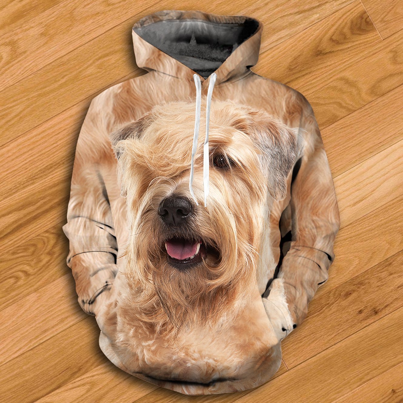 Soft Coated Wheaten Terrier Hoodie - All Over