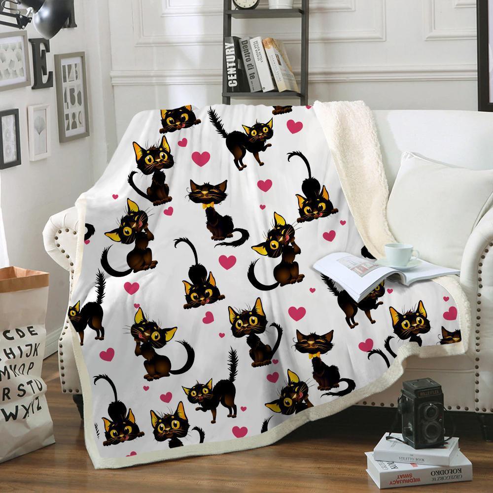 Cute Cat - Blanket V5
