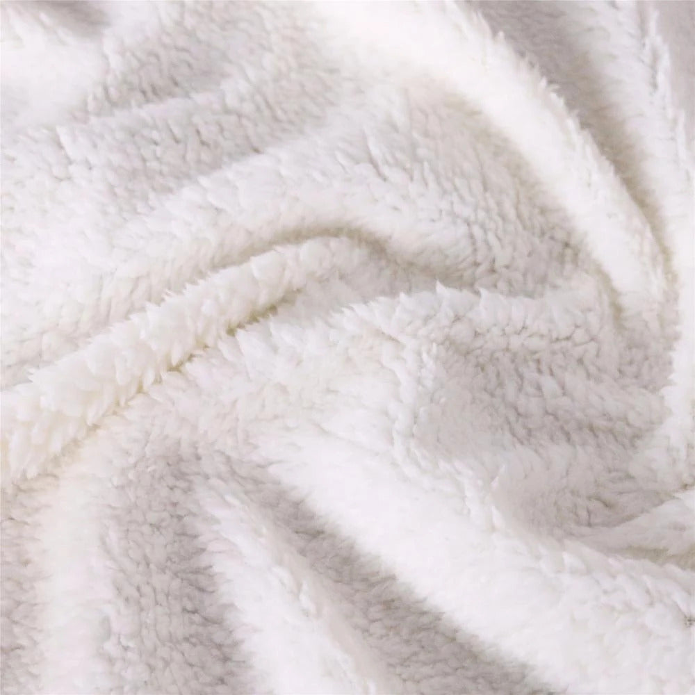 Goldendoodle Camo Blanket V1