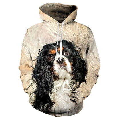 King Charles Spaniel Hoodie - All Over