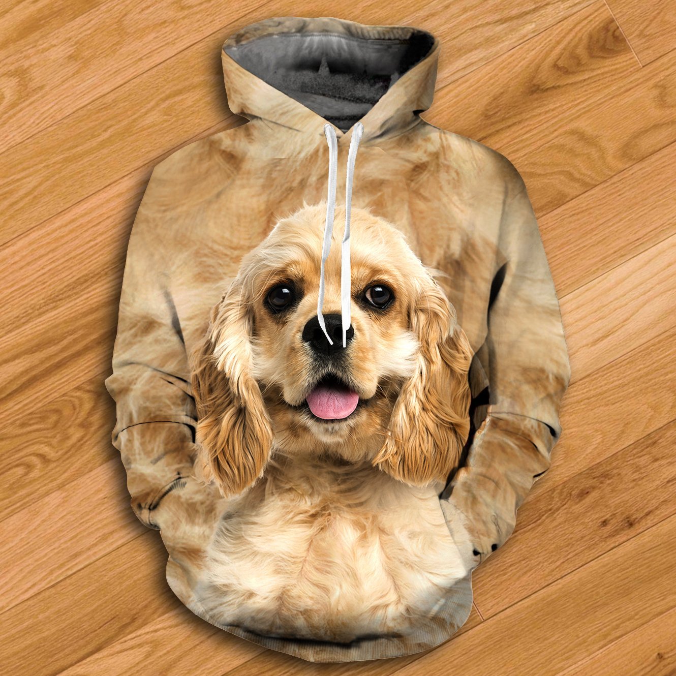 American Cocker Spaniel Hoodie - All Over