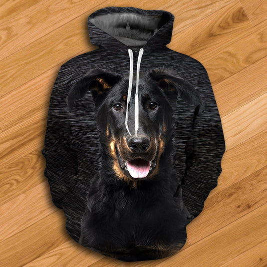 Beauceron Hoodie - All Over