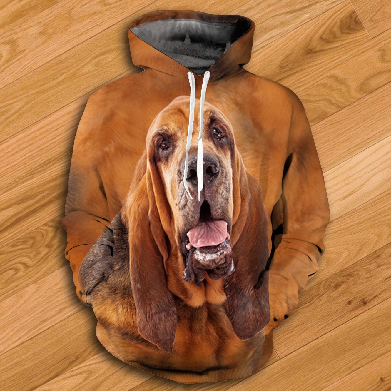 Blood Hound Hoodie - All Over