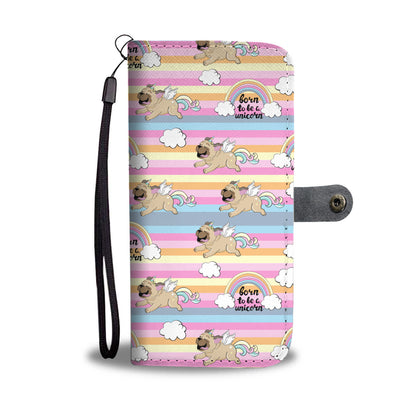 Cute Pug Wallet Case V4