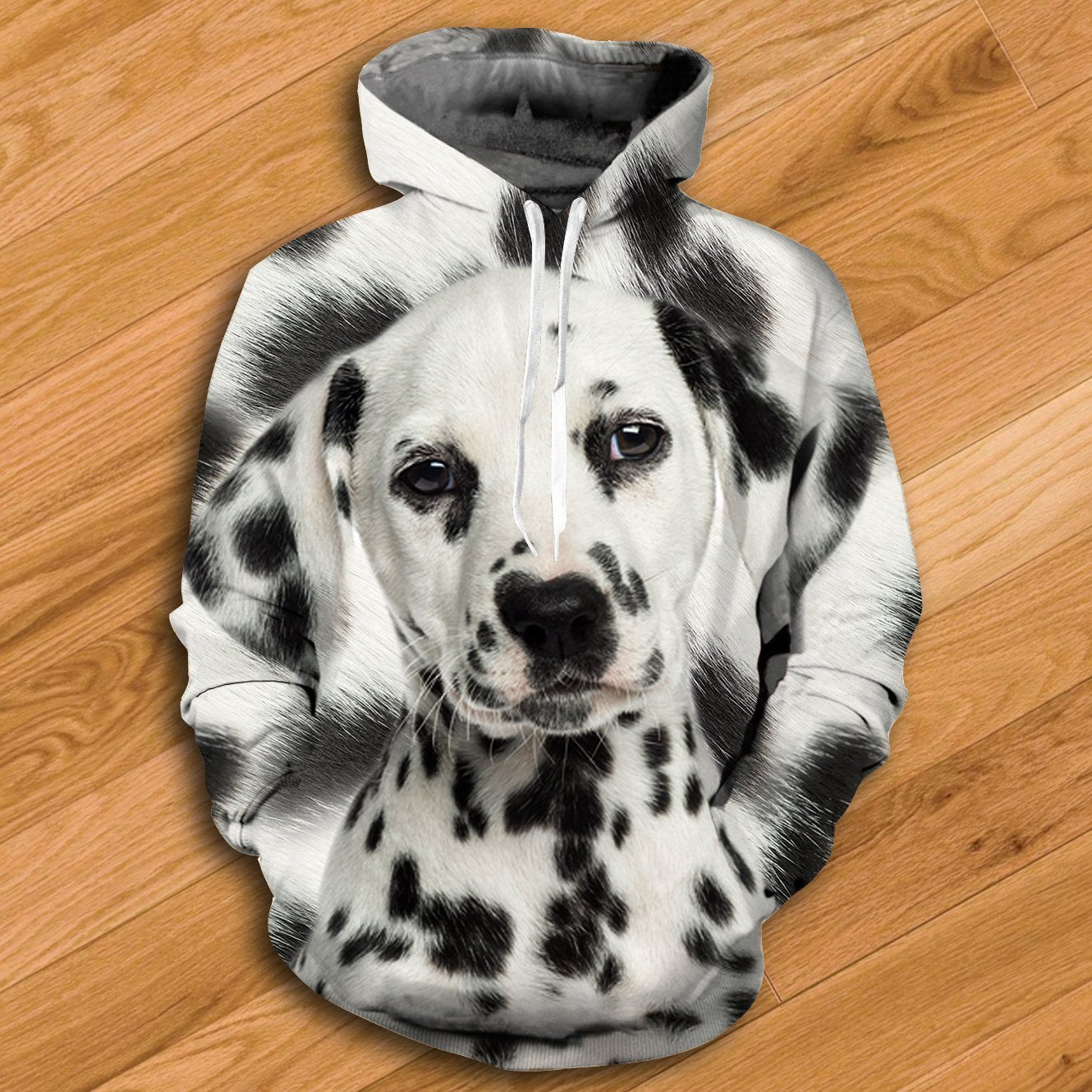 Dalmatian Hoodie - All Over