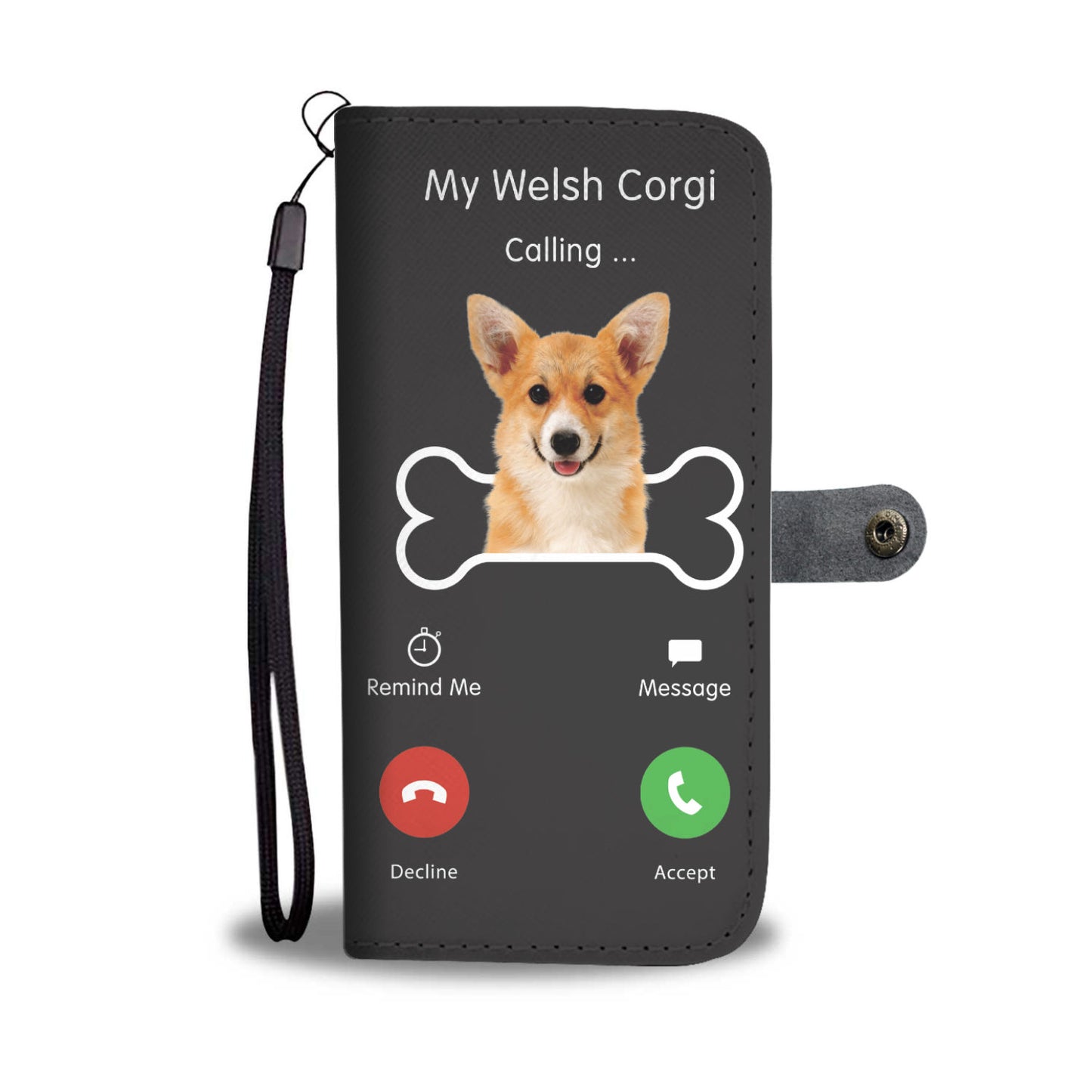 My Welsh Corgi Is Calling - Wallet Case V1