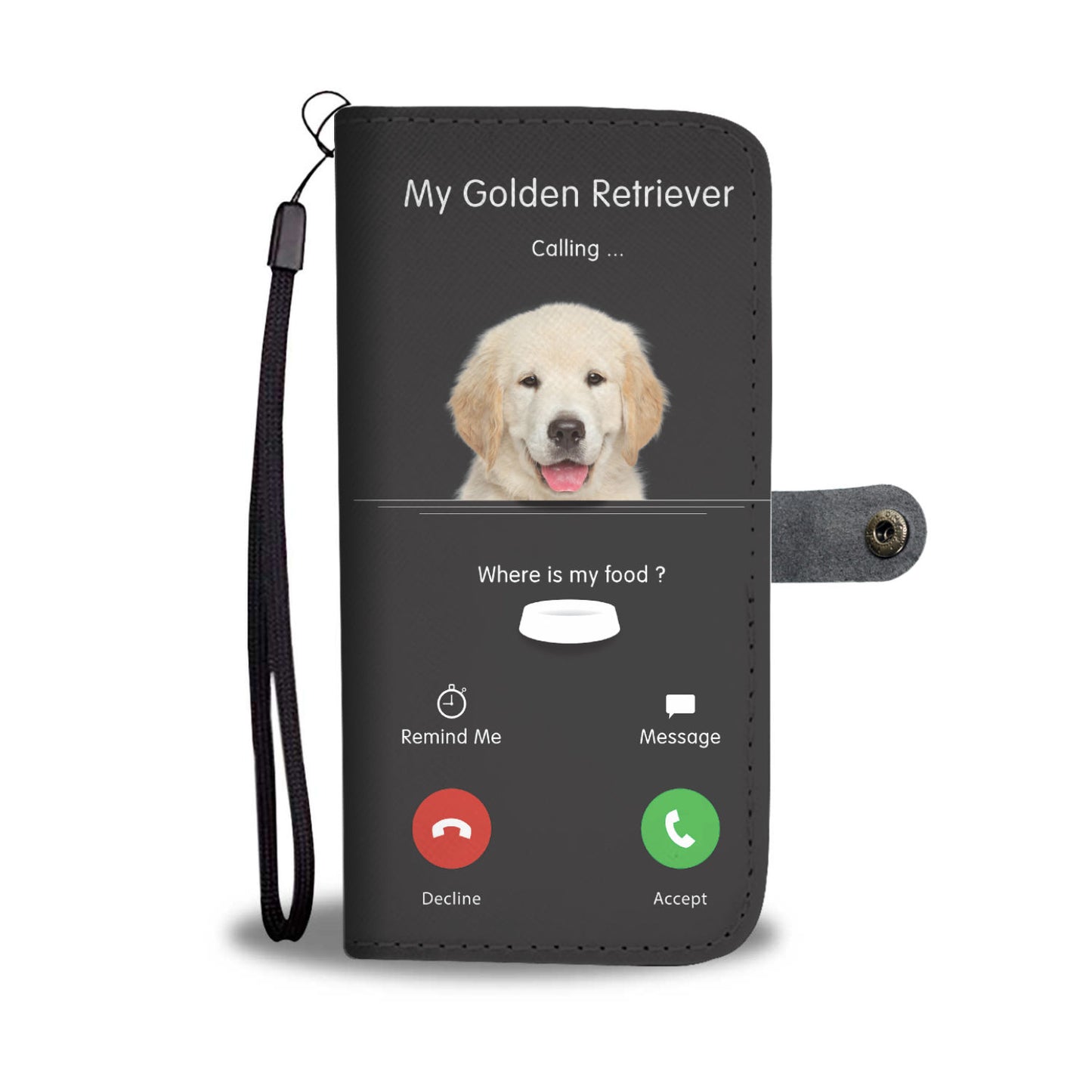 My Golden Retriever - Wallet Case V1