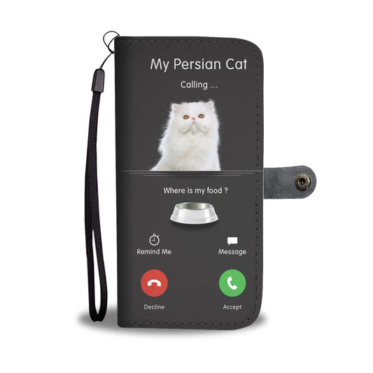 My Persian Cat Is Calling - Wallet Case V1