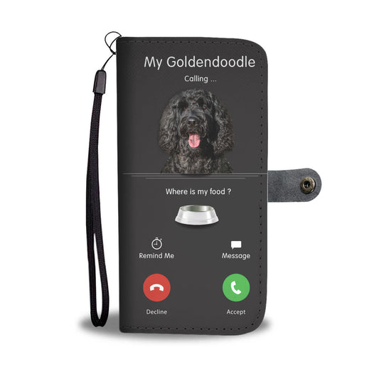 My Goldendoodle Is Calling - Wallet Case V1