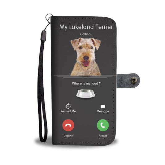 My Lakeland Terrier Is Calling - Wallet Case V1