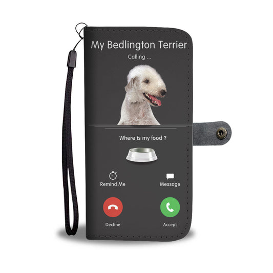 My Bedlington Terrier - Wallet Case V1