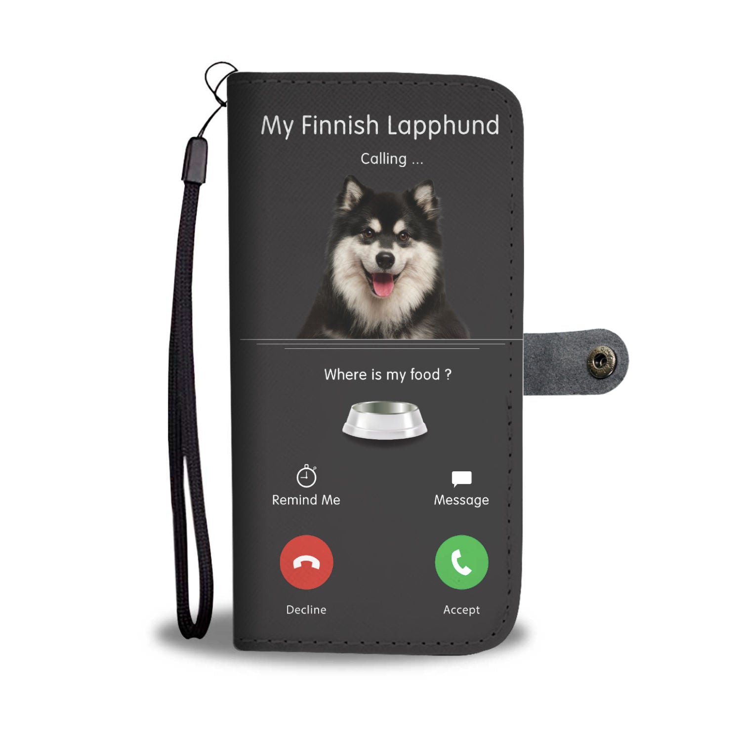 My Finnish Lapphund Is Calling - Wallet Case V1