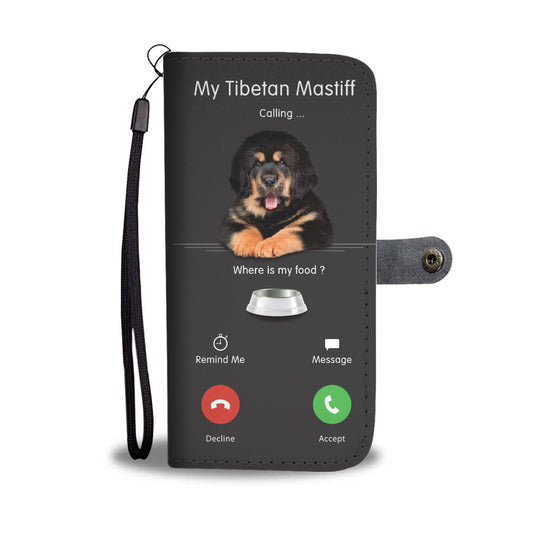 My Tibetan Mastiff Is Calling - Wallet Case V1