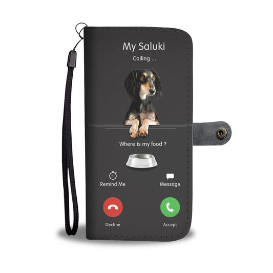 My Saluki Is Calling - Wallet Case V1
