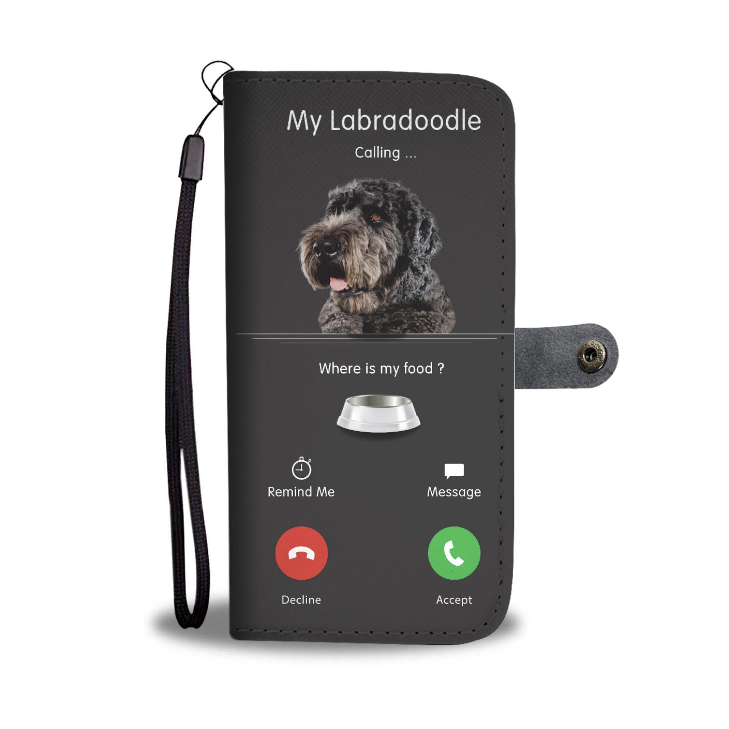 My Labradoodle Is Calling - Wallet Case V1