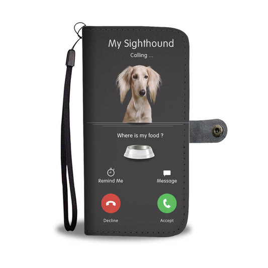 My Sighthound Is Calling - Wallet Case V1