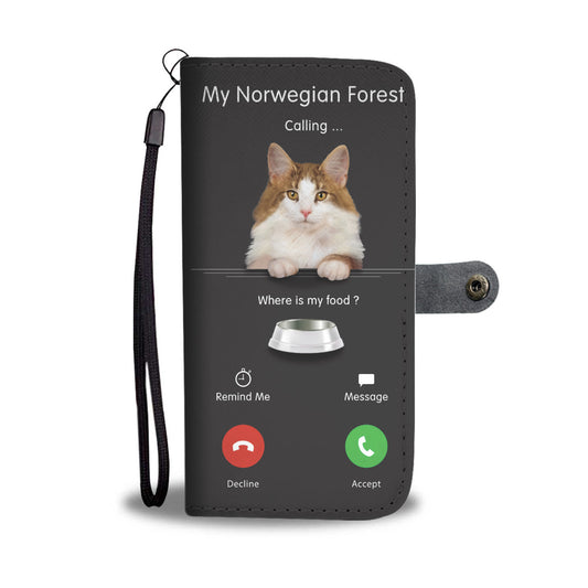 My British Shorthair Cat Is Calling - Wallet Case V1