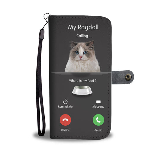 My British Shorthair Cat Is Calling - Wallet Case V1