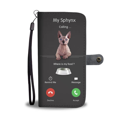 My Sphynx Is Calling - Wallet Case V1