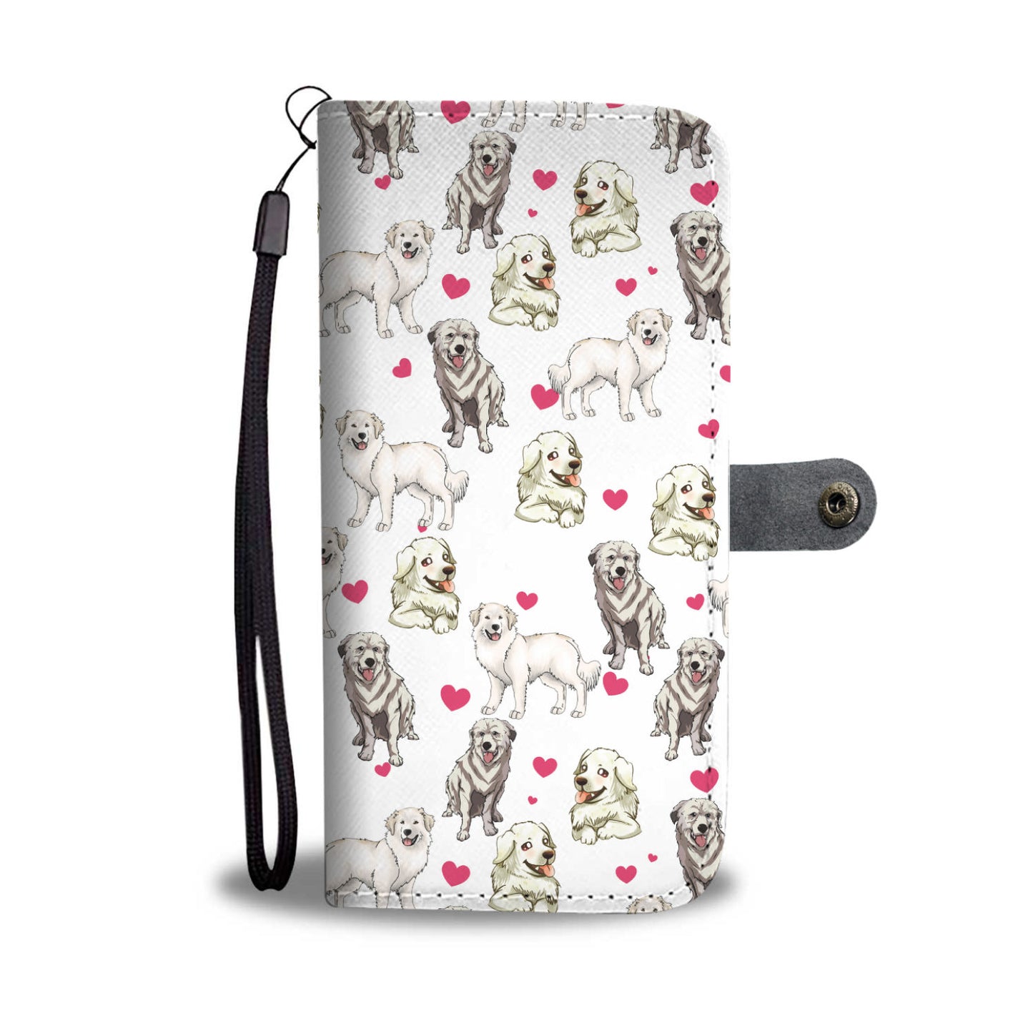 Cute Great Pyrenees Wallet Case V1