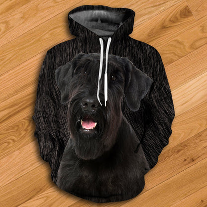Giant Schnauzer Hoodie - All Over