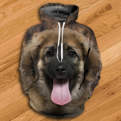 Leonberger Hoodie - All Over