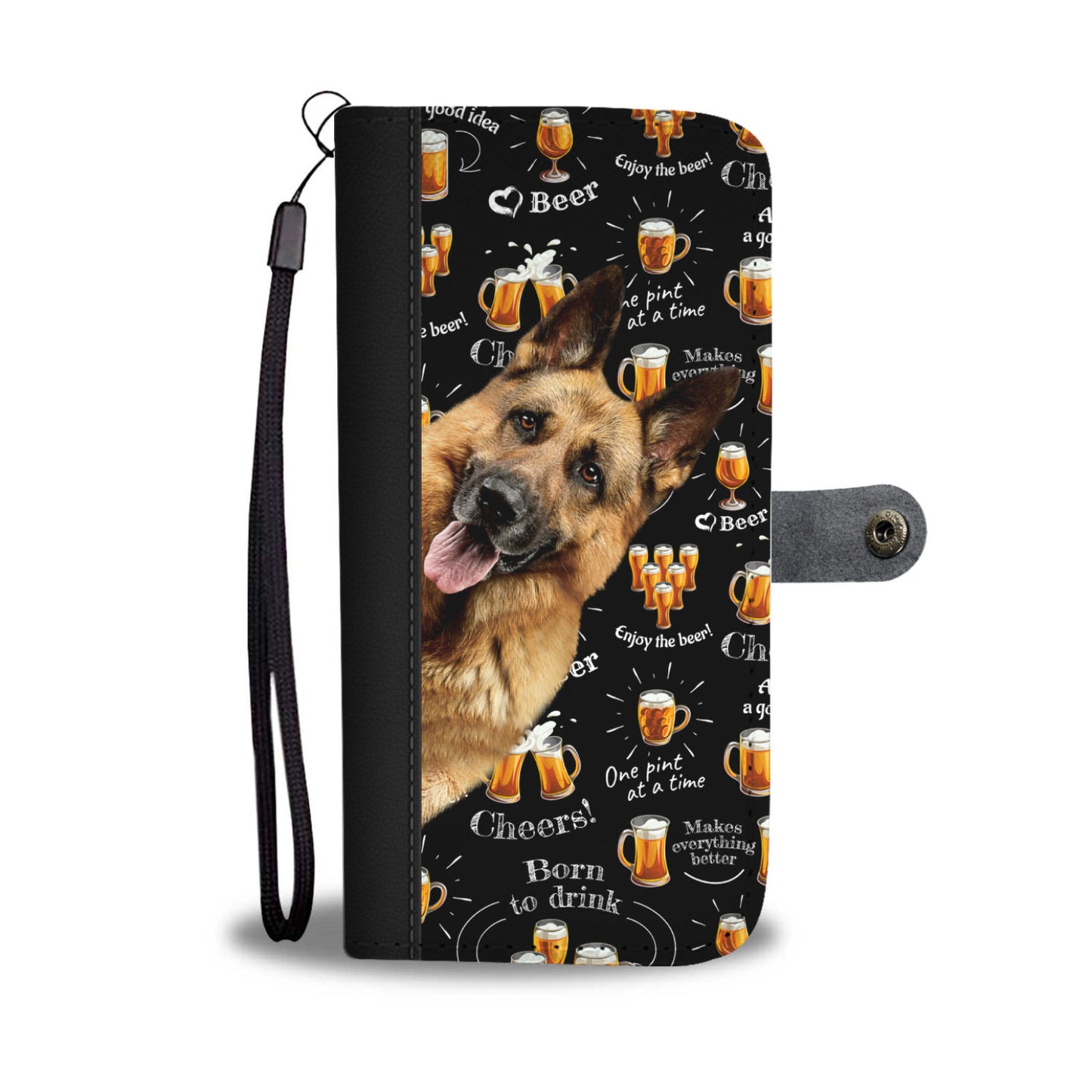 Cheers - German Shepherd Wallet Case