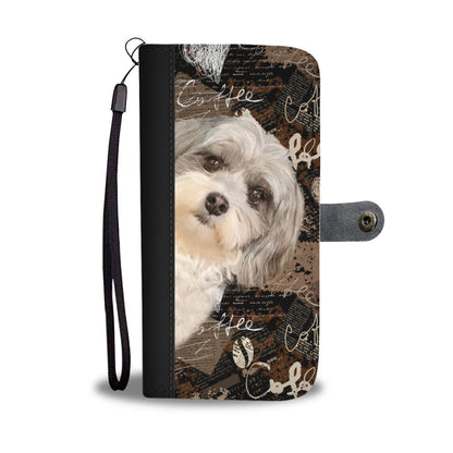 Coffee Letter - Shih Tzu Wallet Case