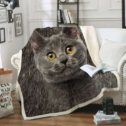 Chartreux Cat Blanket