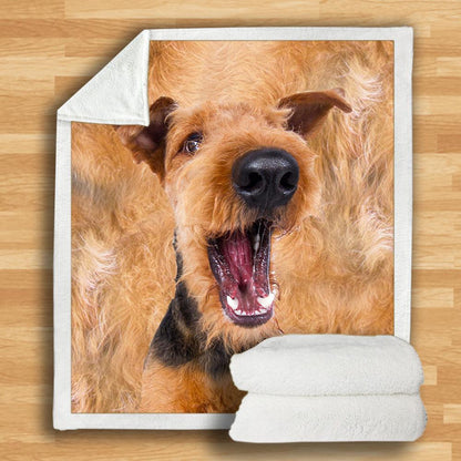 Airedale Terrier Blanket