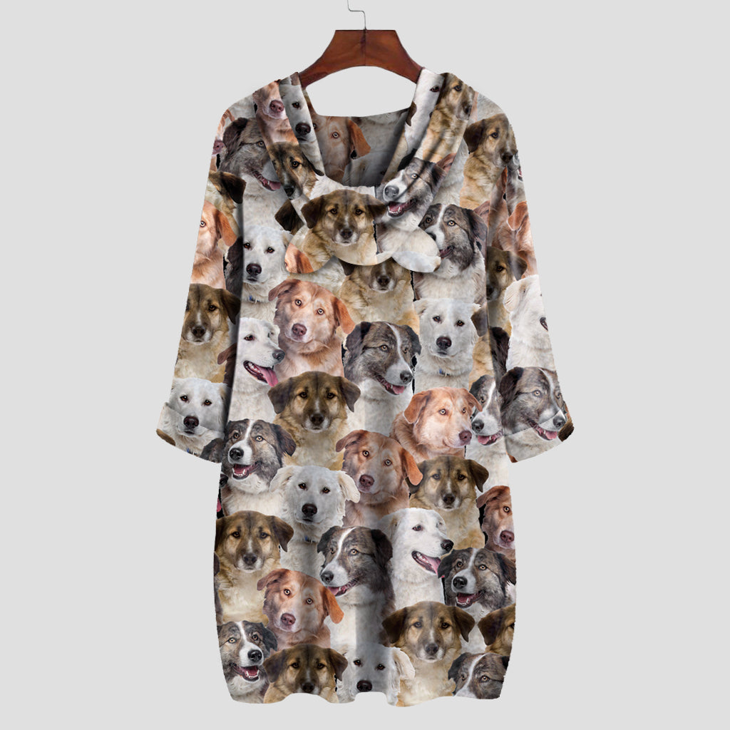 A Bunch Of Aidies - Hoodie With Ears V1