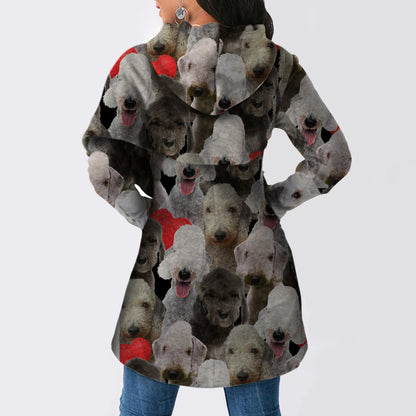 A Bunch Of Bedlington Terriers - Fashion Long Hoodie V1