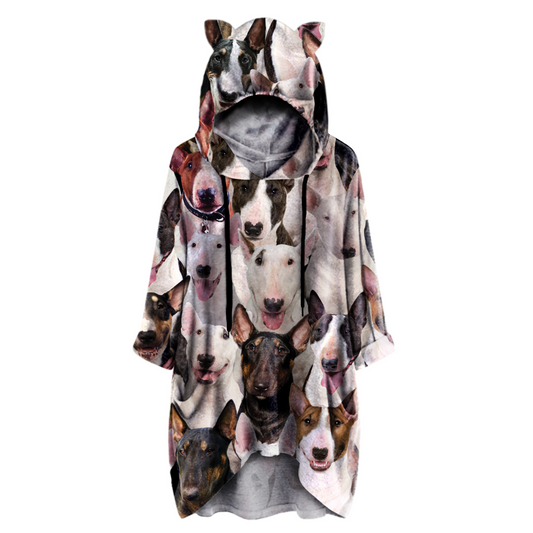A Bunch Of Bull Terriers - Hoodie With Ears V1