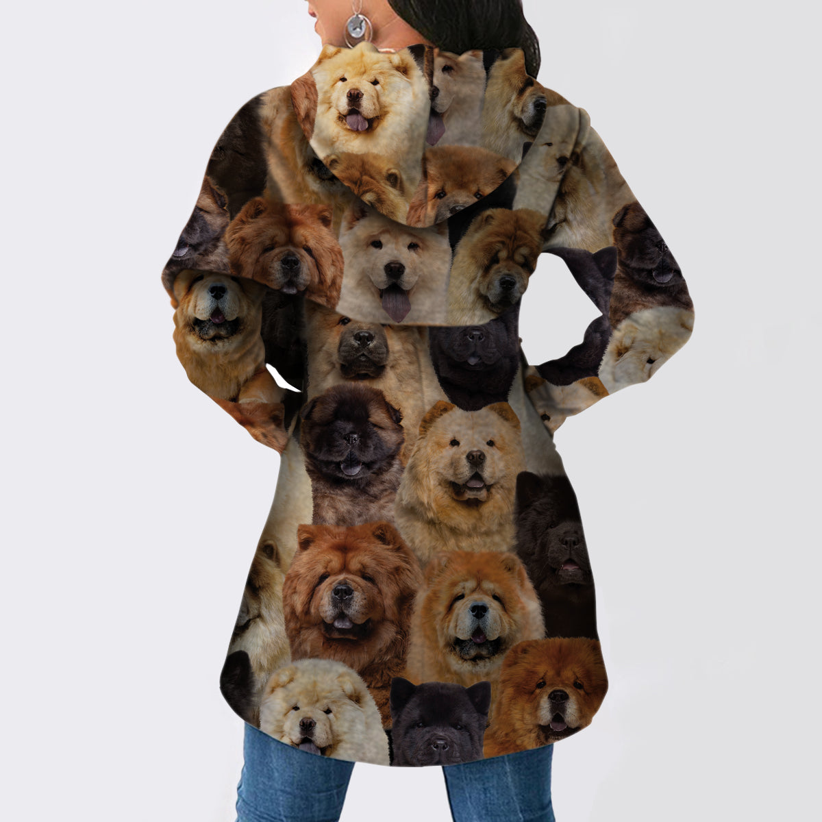 A Bunch Of Chow Chows - Fashion Long Hoodie V1