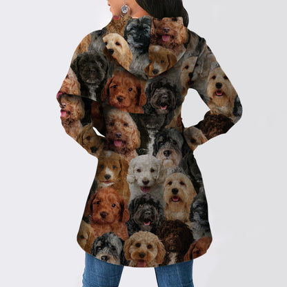 A Bunch Of Cockapoos - Fashion Long Hoodie V1