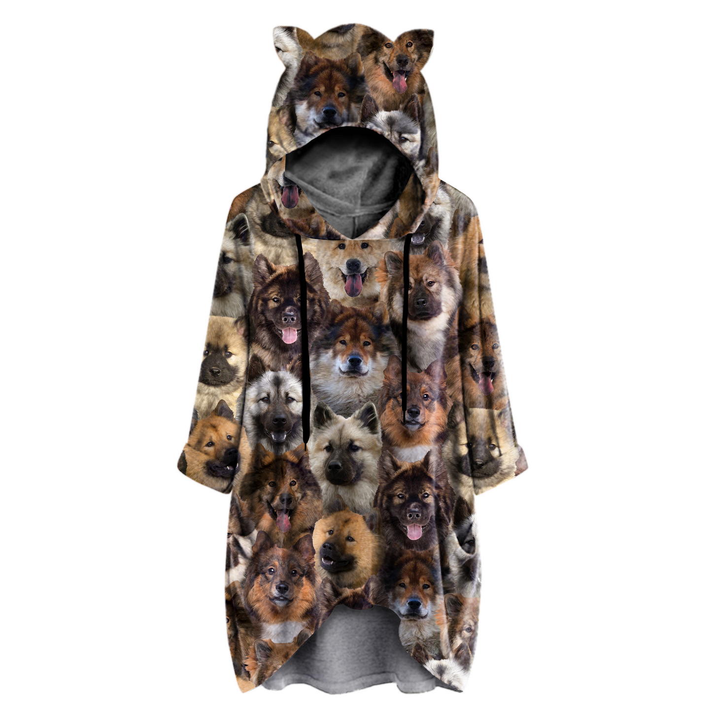 A Bunch Of Eurasiers - Hoodie With Ears V1