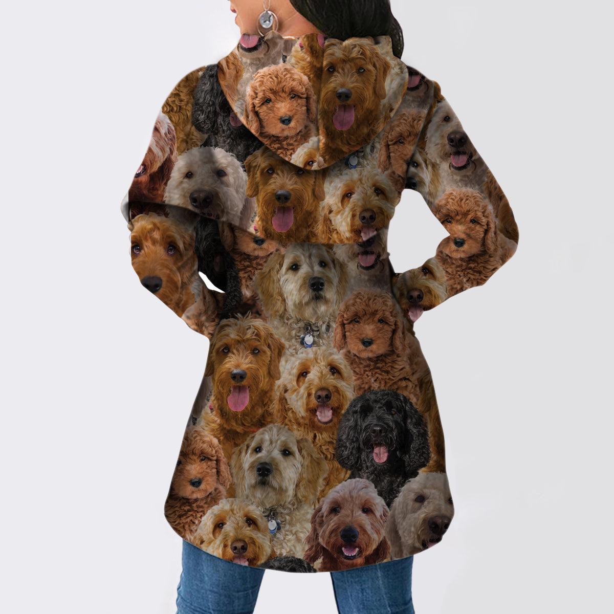 A Bunch Of Goldendoodles - Fashion Long Hoodie V1