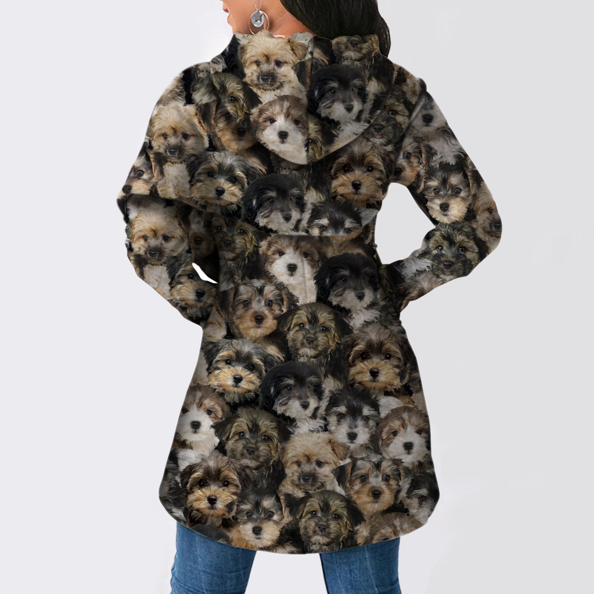 A Bunch Of Morkies - Fashion Long Hoodie V1