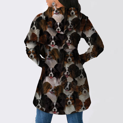 A Bunch Of Papillons - Fashion Long Hoodie V1