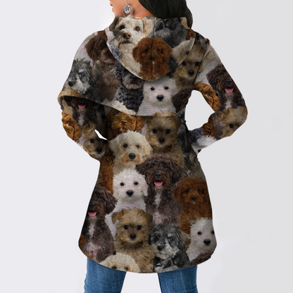 A Bunch Of Schnoodles - Fashion Long Hoodie V1