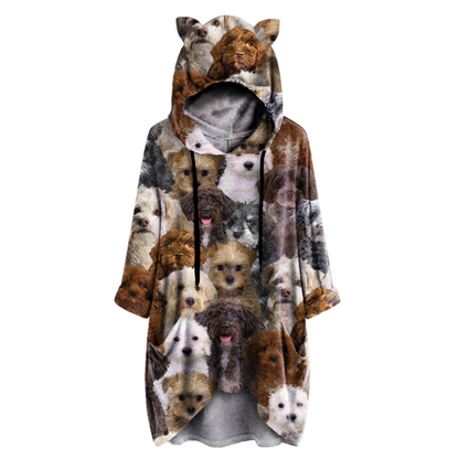 A Bunch Of Schnoodles - Hoodie With Ears V1