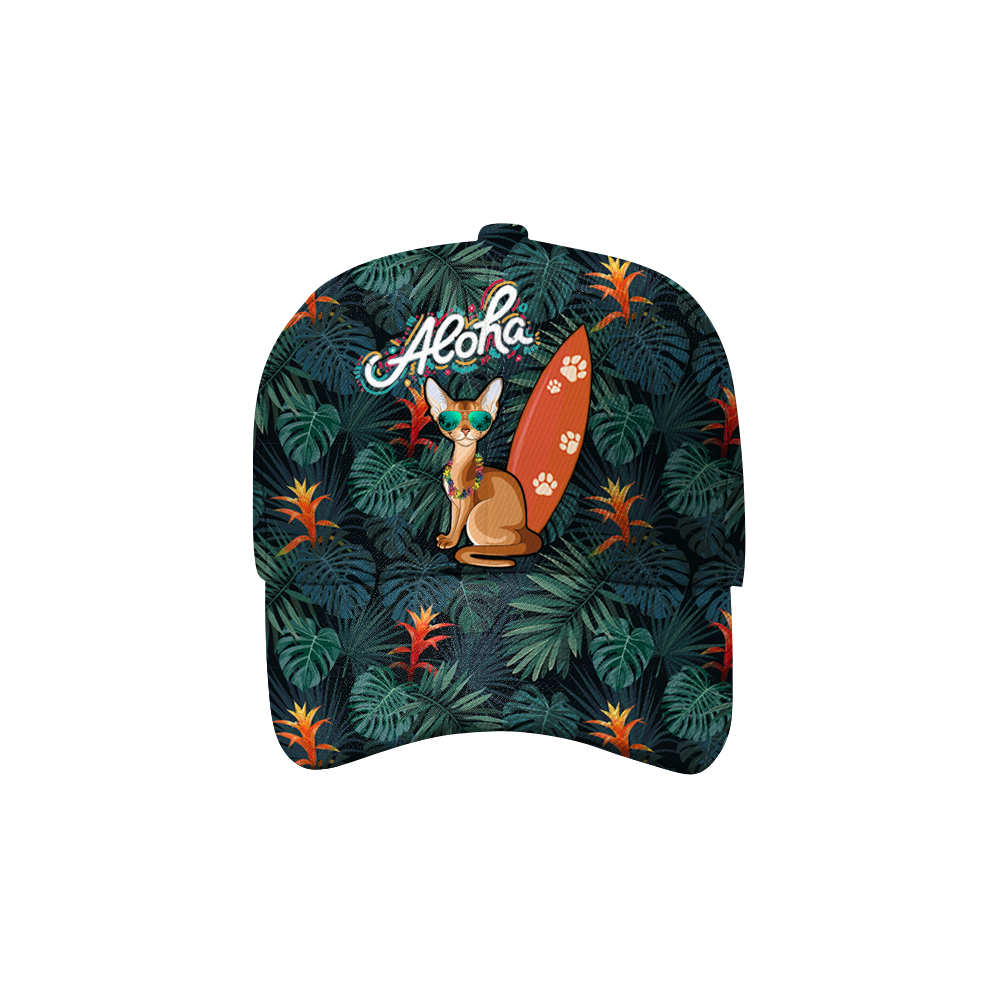 Summer Abyssinian Cat Cap V1