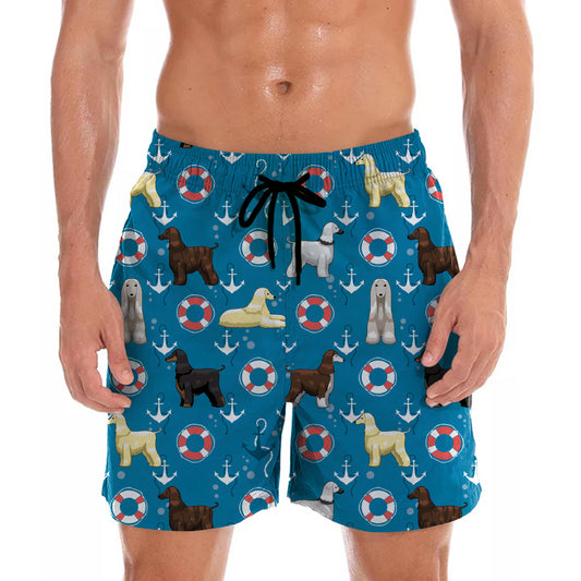 Afghanischer Windhund - Hawaii-Shorts V2